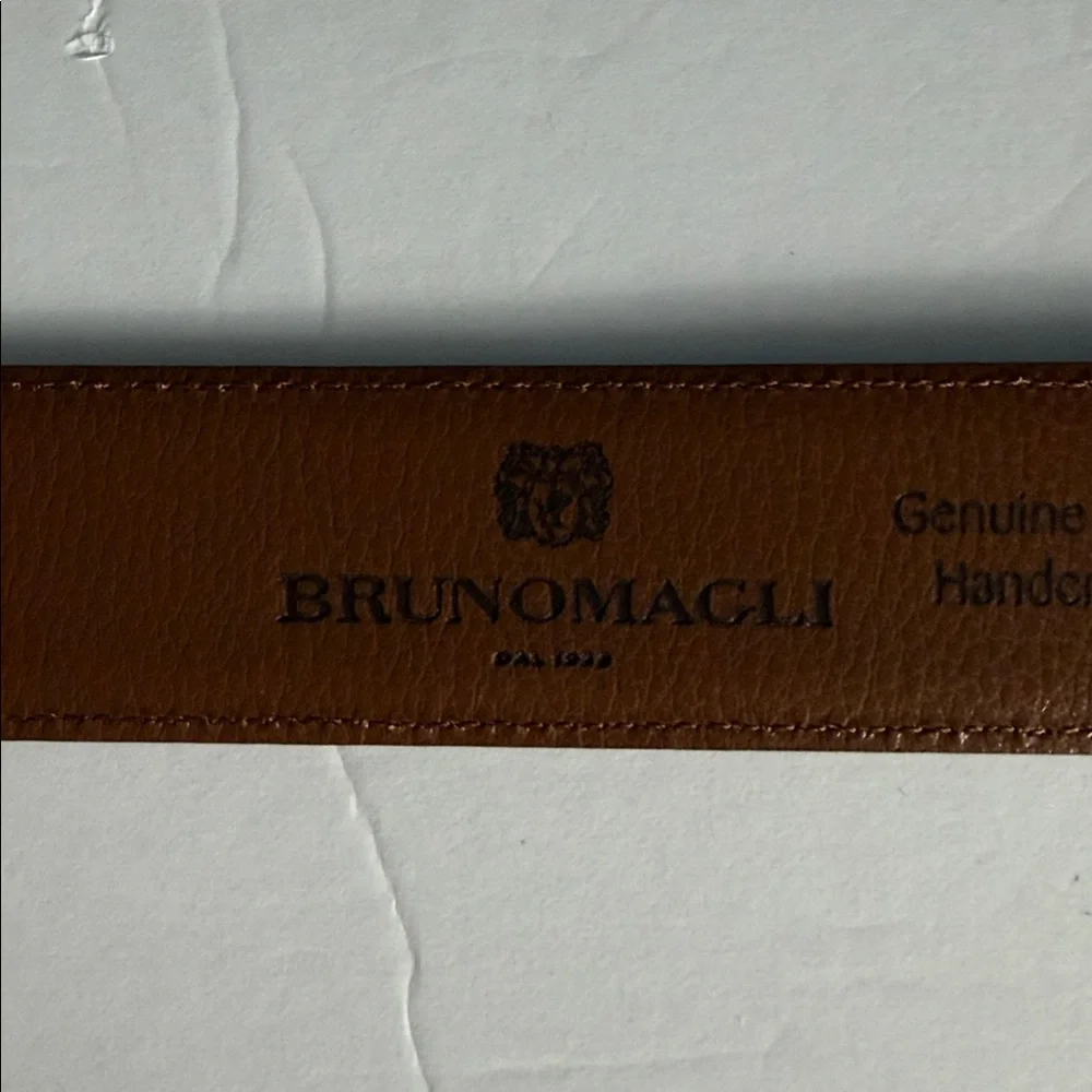 Bruno Magli Dante Leather Belt New